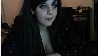 Sexy Girl Emmo Gets Her Boobs Pierced In Detailed Session