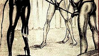 VINTAGE EROTIC DRAWINGS FROM RETRO COMIC CARTOON ANIME HENTAI