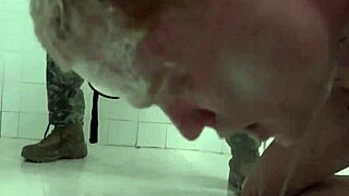 Intense emo gay hazing in the shower leads to hardcore fucking with black partner