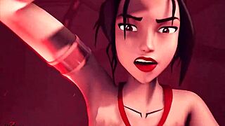 Wow! Azula SFM dominates in this wild Rule 34 3D cartoon compilation of raw action!
