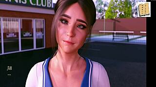 hot kiss with jill in the changing rooms during chick route 51