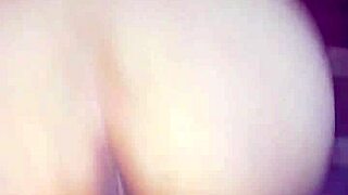 Mature latina milf bends over for doggystyle pussy licking