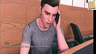 hot kiss with jill in the changing rooms during chick route 51