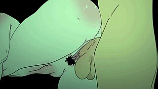 terrible momo picks a guy who cries but still fucks her in hentai parody