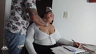 Hey, my stepdad helped with homework and I rode him hard