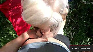 Fucking Stunning Blonde in Public Nature Nudity with Raw Doggystyle Action