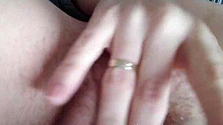 charlottex, a sexy pregnant french milf, strips and fingers herself on web chat