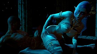 hey, this 3d elf craves a massive cock in uncensored hentai!