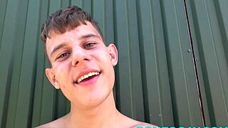 Ollie Barn Pays for Blowjob and Bareback Fucks Old Frank's Ass