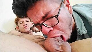 I sucked the guy's cock and he came in my mouth