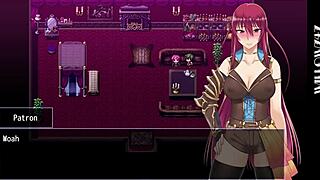 exploring the ruined city with makina in this hentai rpg game 😎