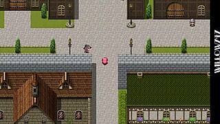 exploring the ruined city with makina in this hentai rpg game 😎