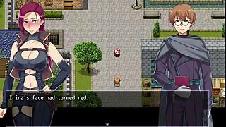 exploring the ruined city with makina in this hentai rpg game 😎