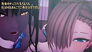 Doskebe Doublebunny Stars in Wild Pregnant Hentai with Double Creampie Action