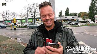 coffee date with blonde slut mature milf april paisley - sip blowjob fuck - get a date on dateranger com now 😘