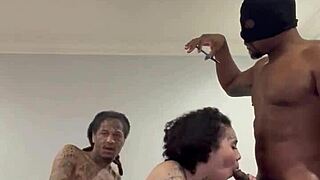 Feeling Overwhelmed As They Run A Train On Me With Monster Cocks