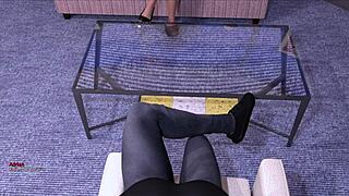 Football star in 3D cartoon