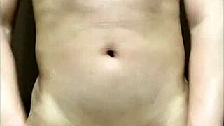 Curious about shaved Japanese cock in steamy Asian clip?