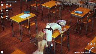 anime character in lop costume