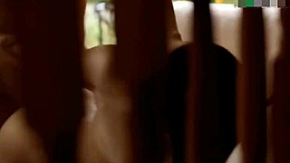 Exploring intimate connections with husband amidst group dynamics.