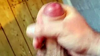 Chubby Gay Cum Display