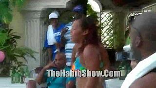 Dominican Bikini Contest at Hotel New Garden with Hot Competitors