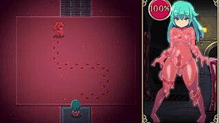 Magician Kanade explores futanari maze layer two with personality discharge