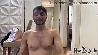 Enjoying a cozy meal with the young brunette amateur