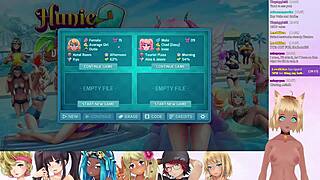 Vtuber Plays Huniepop Double Date