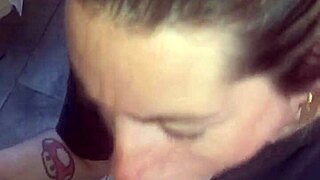 does my blonde girlfriend swallow your cum?