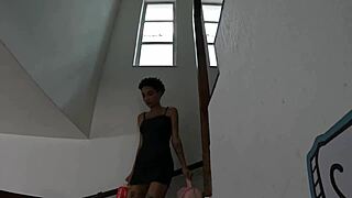 larinha small 18+ gets naughty in ted's mansion backstage