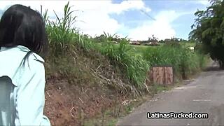 Perky Latina Amateur Participates In Casting Interview With POV Focus