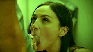 Vixen Com Babysitter Sucks and Rides Boss in Doggy Creampie