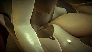 Street Fighter Futa Chun Li Gets Creampied by Cammy in Fortnite Edition