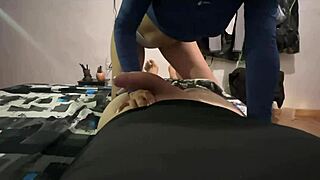 Best Friend's Wife Gives Intense Blowjob