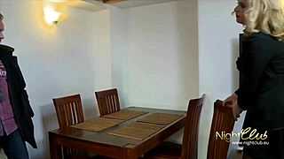 blonde german chick got her ass pounded hard last night