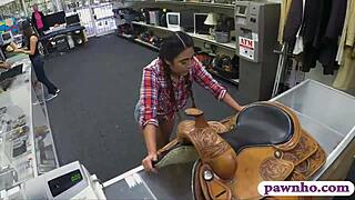 Watch This Cute Brunette Get Anal Fucked by Pawn Dude?