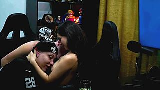 Ruan And Everton Suck Natasha Steffens' Tits Hard!