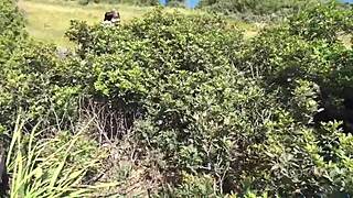 sasha rose licks daniella margot pussy outdoor