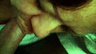 Passionate Mature Latina Delivers Intense Oral to Husband's Friend