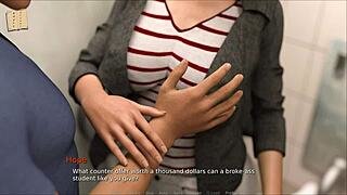 Exploring the game world inside Jennifer 43