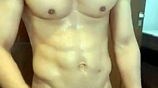 hot cum dripping after a steamy shower