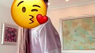 tributo a mayra with big tits and ass in interracial scene