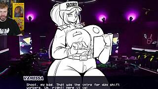 What?! I Played Unfinished FNAF Game Security Overhaul with Wild Anime Tits!