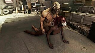 Fallout 4 Dark Desires with Hot Black in Tight Bondage
