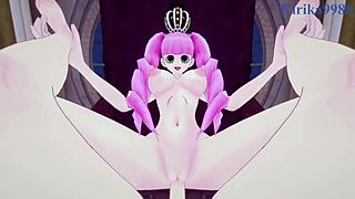 Perona and Carrot in Intense One Piece POV Hentai Sex