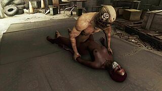 Fallout 4 Dark Desires with Hot Black in Tight Bondage