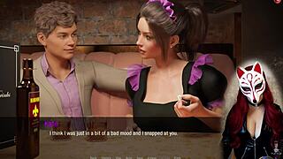 Kate, The Redhead Milf In Cosplay Maid Outfit, Wow!