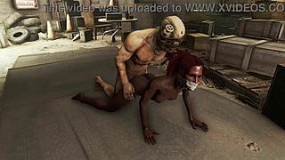 Fallout 4 Dark Desires with Hot Black in Tight Bondage