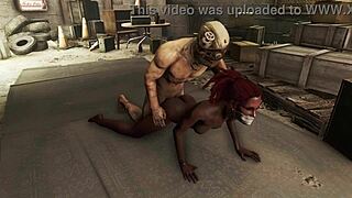 Fallout 4 Dark Desires with Hot Black in Tight Bondage